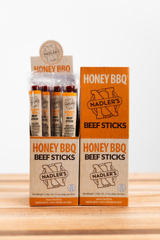 Honey BBQ Beef Sticks