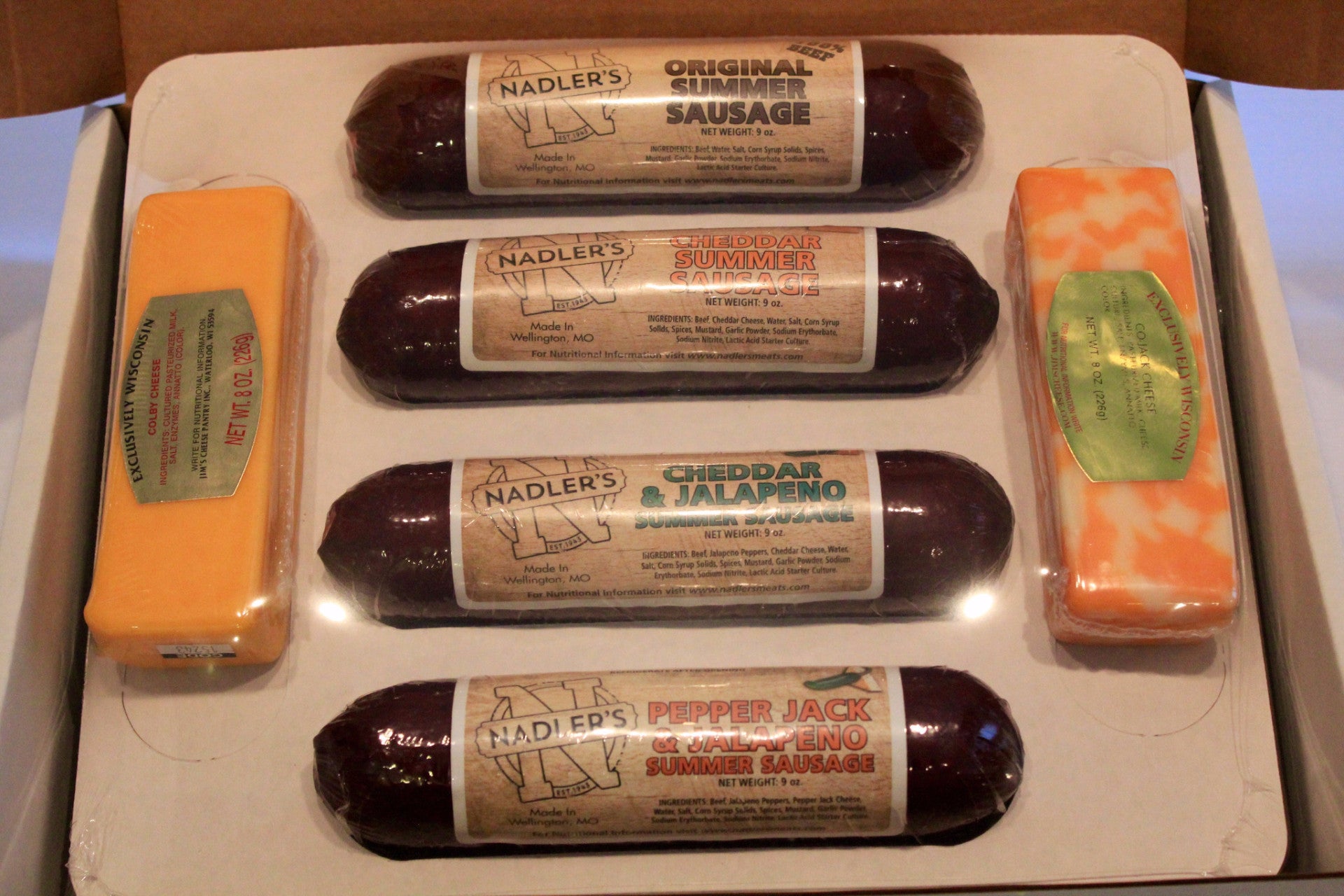 Summer Sausage Sampler Nadlers Meats